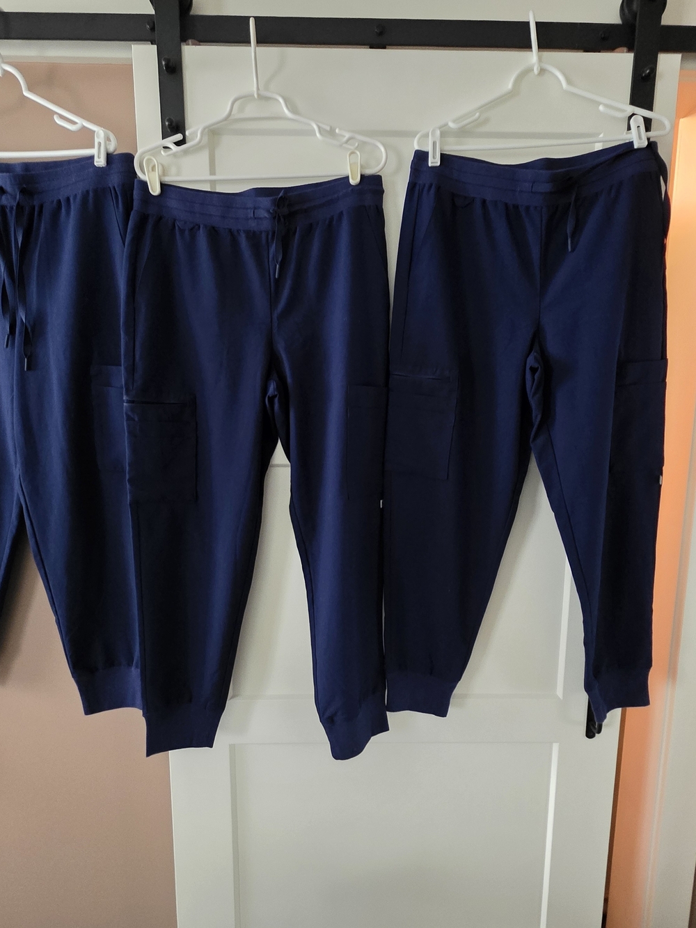 Women's Navy Cargo Jogger Pants